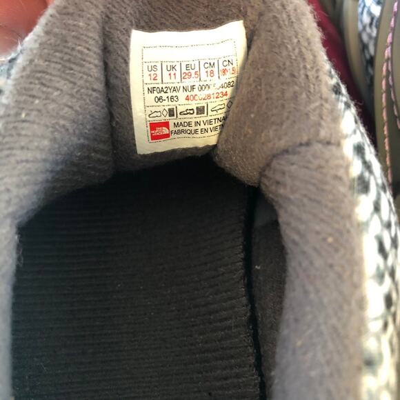 The North Face Litewave Slip-Ons Sneakers Girls’ Gray Pink Size 12 - Picture 7 of 7